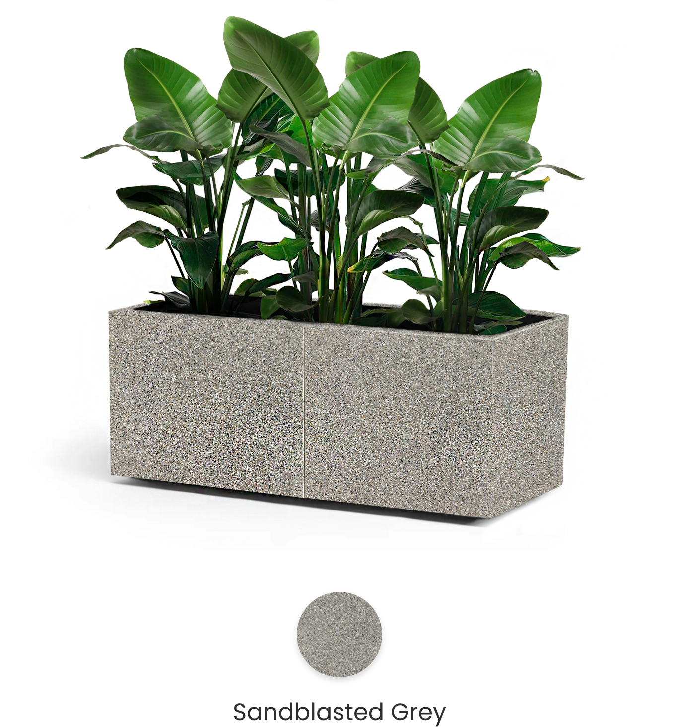 sandblasted grey