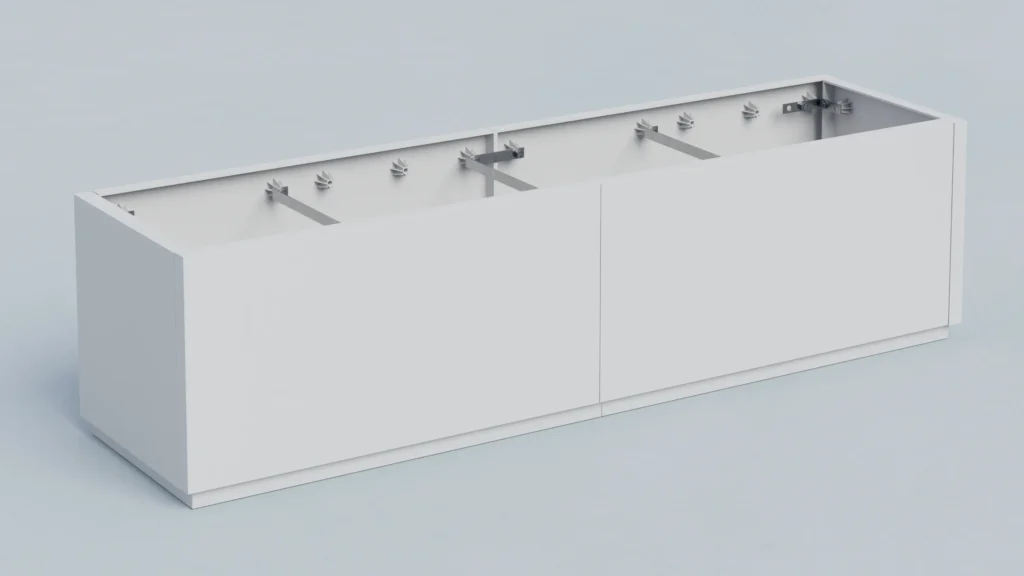 fioriera in polipropilene Domino Easy Line