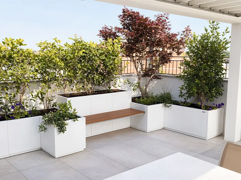 Domino Elements Panca Exté Ribassata WPC Wood 150
